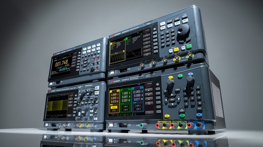 Keysight vereint vier einzigartige Messgeräte über eine einheitliche grafische Oberfläche mit integrierter Datenverwaltung und Analysefunktionen